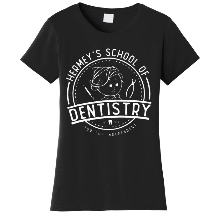 Hermey’S School Of Dentistry Christmas Dental Hygienist Women's T-Shirt