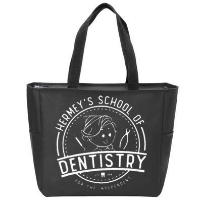 Hermey’S School Of Dentistry Christmas Dental Hygienist Zip Tote Bag