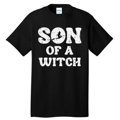 Halloween Son Of A Witch Funny Costume Family Tall T-Shirt