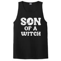 Halloween Son Of A Witch Funny Costume Family PosiCharge Competitor Tank