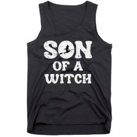 Halloween Son Of A Witch Funny Costume Family Tank Top