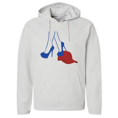 Heels Stepping On Red Hat Performance Fleece Hoodie