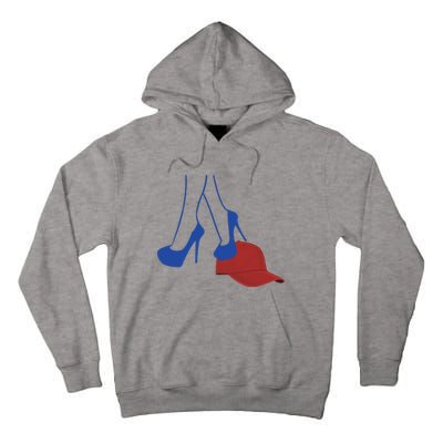 Heels Stepping On Red Hat Tall Hoodie