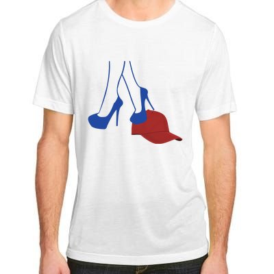 Heels Stepping On Red Hat Adult ChromaSoft Performance T-Shirt