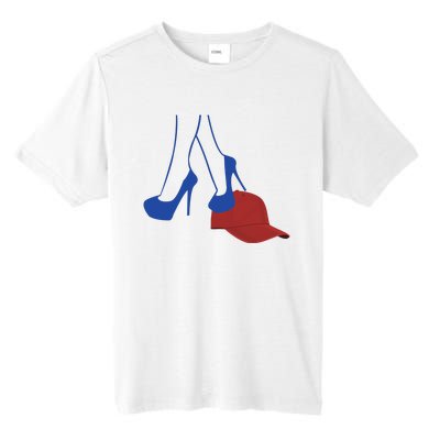 Heels Stepping On Red Hat Tall Fusion ChromaSoft Performance T-Shirt