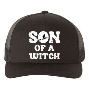 Halloween Son Of A Witch Funny Costume Family Boy Kids Teen Yupoong Adult 5-Panel Trucker Hat