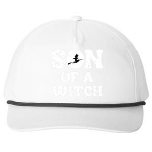 Halloween Son Of A Witch Funny Costume Family Boy Kids Teen Snapback Five-Panel Rope Hat