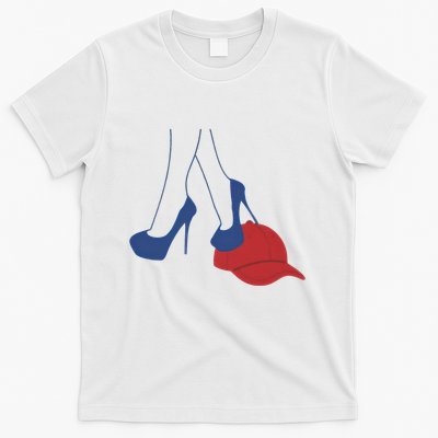 Heels Stepping On Red Maga Hat Election 2024 T-Shirt