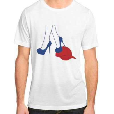 Heels Stepping On Red Maga Hat Election 2024 Adult ChromaSoft Performance T-Shirt