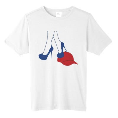 Heels Stepping On Red Maga Hat Election 2024 Tall Fusion ChromaSoft Performance T-Shirt