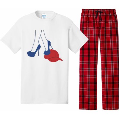 Heels Stepping On Red Maga Hat Election 2024 Pajama Set