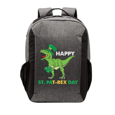 Happy St Patrex Day Funny T Rex St Patricks Day Vector Backpack