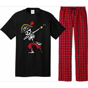 Halloween Skeleton Pirate Dab Costume Cute Gift Pajama Set