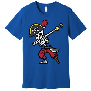 Halloween Skeleton Pirate Dab Costume Cute Gift Premium T-Shirt