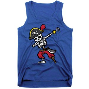 Halloween Skeleton Pirate Dab Costume Cute Gift Tank Top