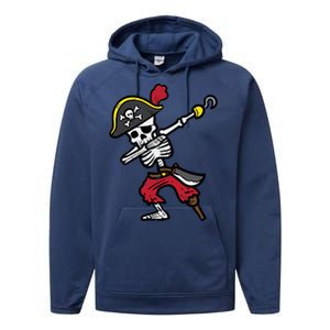 Halloween Skeleton Pirate Dab Costume Cute Gift Performance Fleece Hoodie