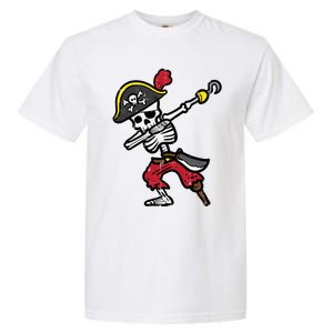 Halloween Skeleton Pirate Dab Costume Cute Gift Garment-Dyed Heavyweight T-Shirt