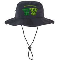 Happy St Patrick's Day Irish Kilt Shamrock Pattern Bucket Hat