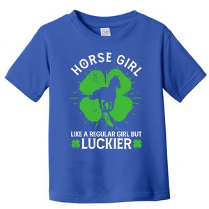 Horse St Patricks Day Horseback Riding Equestrian Gift Toddler T-Shirt