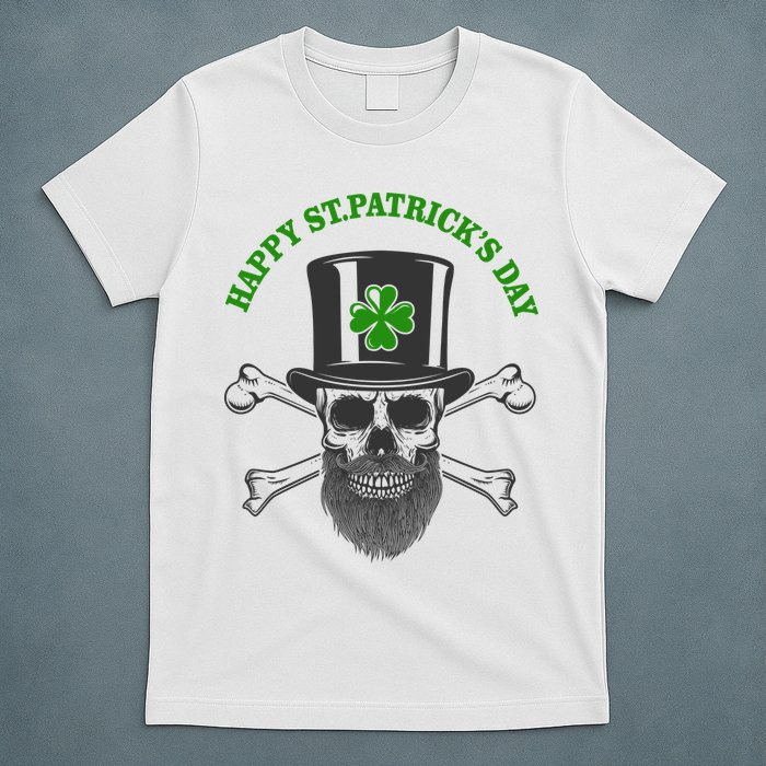 Happy St Patrick's Day Skull Holiday T-Shirt