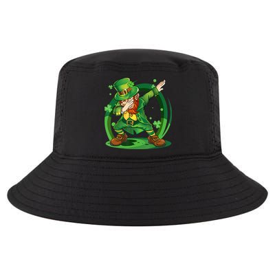 Happy St Patricks Day Dabbing Leprechaun Cool Comfort Performance Bucket Hat
