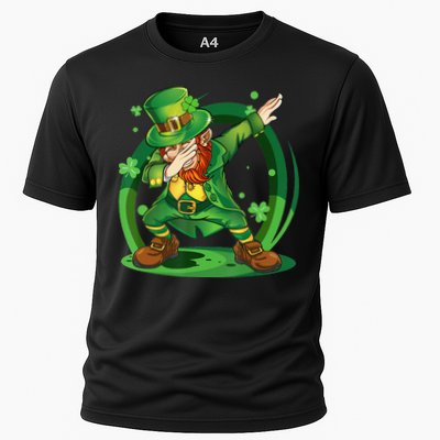 Happy St Patricks Day Dabbing Leprechaun Performance Shirt