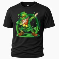 Happy St Patricks Day Dabbing Leprechaun Performance Shirt