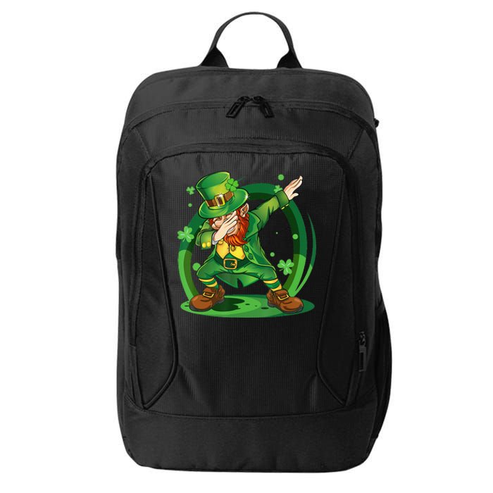 Happy St Patricks Day Dabbing Leprechaun City Backpack