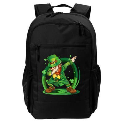 Happy St Patricks Day Dabbing Leprechaun Backpack
