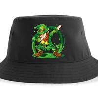 Happy St Patricks Day Dabbing Leprechaun Sustainable Bucket Hat