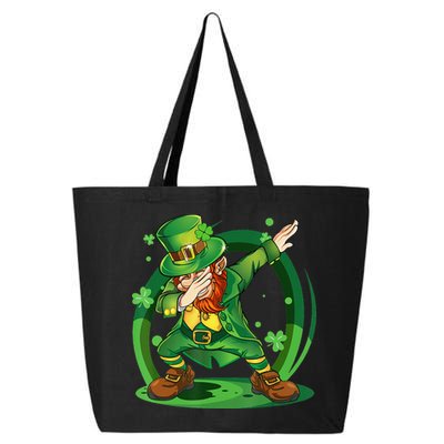 Happy St Patricks Day Dabbing Leprechaun 25L Jumbo Tote