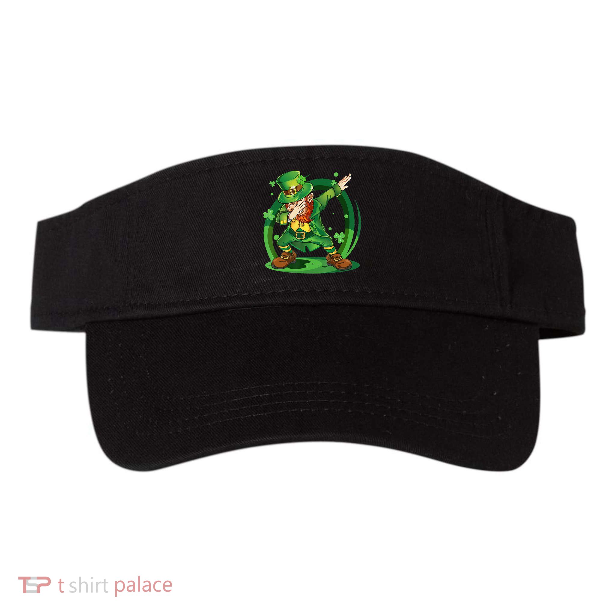 Happy St Patricks Day Dabbing Leprechaun Visor