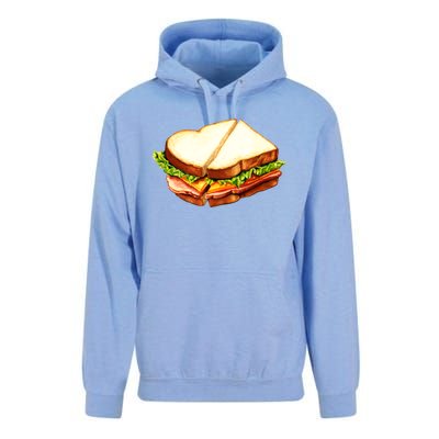 Ham Sandwich Pattern Unisex Surf Hoodie