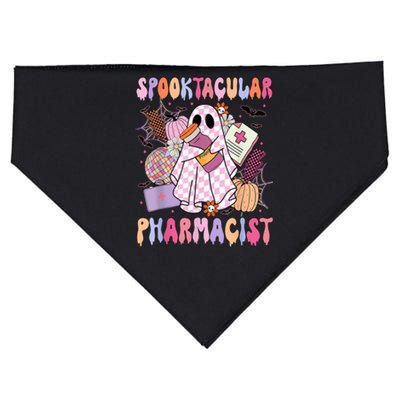 Halloween Spooktacular Pharmacist Spooky Pharmacy Week Gift USA-Made Doggie Bandana