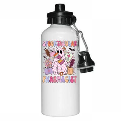 Halloween Spooktacular Pharmacist Spooky Pharmacy Week Gift Aluminum Water Bottle 