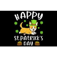 Happy St. Patrick's Day Funy Saint Patricks Corgi Dog Bumper Sticker