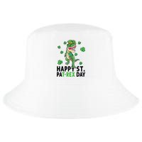 Happy St Patrick's Day T Rex Cool Comfort Performance Bucket Hat