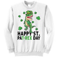 Happy St Patrick's Day T Rex Sweatshirt