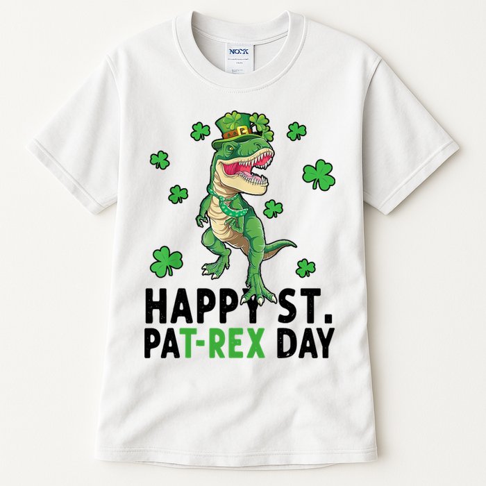 Happy St Patrick's Day T Rex Tall T-Shirt