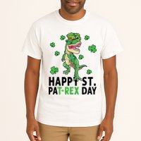 Happy St Patrick's Day T Rex Tall T-Shirt