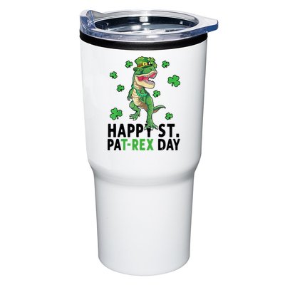 Happy St Patrick's Day T Rex Tumbler