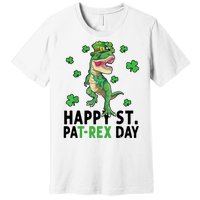 Happy St Patrick's Day T Rex Premium T-Shirt