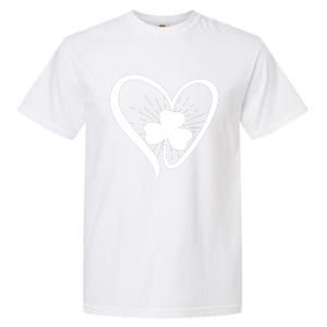 Happy St Patrick's Day Irish Shamrock Heart Family Lucky Day Garment-Dyed Heavyweight T-Shirt