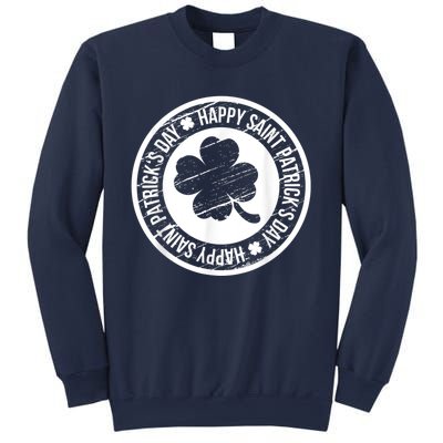 Happy St Patricks Day Irish Holiday Shamrock Sweatshirt