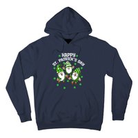 Happy St PatrickS Day Three Gnomes Truck St Patricks Day Hoodie