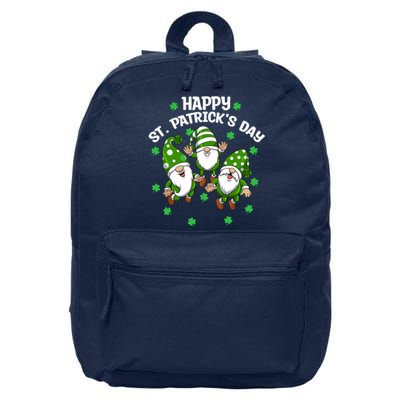 Happy St PatrickS Day Three Gnomes Truck St Patricks Day 16 in Basic Backpack