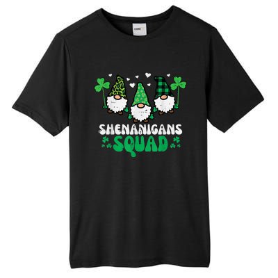 Happy St Patrick's Day Gnomes Shenanigans Squad   s Tall Fusion ChromaSoft Performance T-Shirt