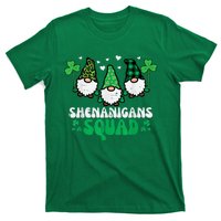 Happy St Patrick's Day Gnomes Shenanigans Squad   s T-Shirt