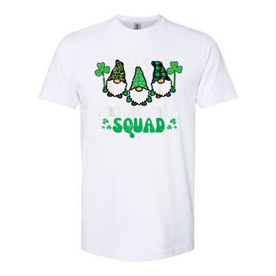 Happy St Patrick's Day Gnomes Shenanigans Squad   s Softstyle CVC T-Shirt