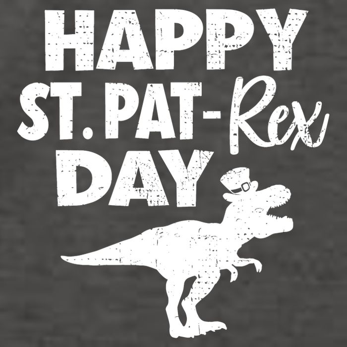 Happy St. Pat Rex Day Dino Funny St Patricks Day Vector Backpack